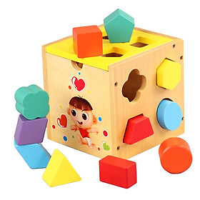 Shape Recognition Sorting Puzzle Match  Blocks Toys Education Toy