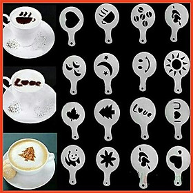 Mua Bộ 16 Miếng Tạo Hình Trên Ly Cà Phê Cực Dễ Dàng