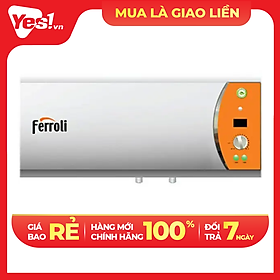 Máy tắm nóng gián tiếp Ferroli Verdi 30L DE 30 lít - Hàng Chính Hãng - Chỉ Giao Hồ Chí Minh