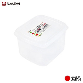  Hộp nhựa đựng thực phẩm chữ nhật Nakaya 830ml hàng nội địa Nhật Bản K.124# - 900ml