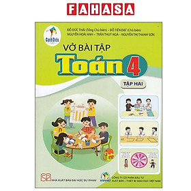 Sách Giáo Khoa Vở Bài Tập Toán 4 - Tập 2 (Cánh Diều) (Chuẩn)