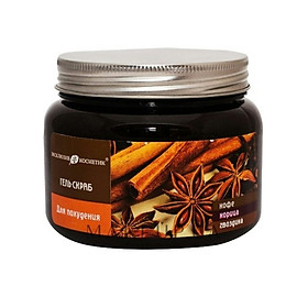 Gel quế hồi tẩy tế bào chết cơ thể Eksklyuziv Kosmetik gel scrub coffee cinanmon cloves 380 gr