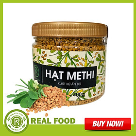 Hũ Hạt Methi REAL FOOD STORE (400g)