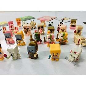 Bộ 36 nhân vật mini figure Minecraft mẫu 4 cực đẹp
