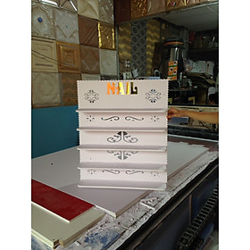 Mua Kệ đựng Sơn Nail treo tường PVC Chữ Vàng