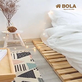 Mua Giường Ngủ Pallet 1m2 Gỗ Thông Gấp Gọn Bola