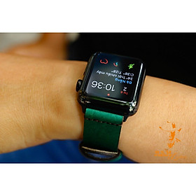 DÂY ĐỒNG HỒ DA BÒ THẬT DÀNH CHO APPLE WATCH - HÀNG CHÍNH HÃNG