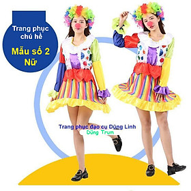 Trang phục chú hề, bộ quần áo hóa trang chú hề hài hước