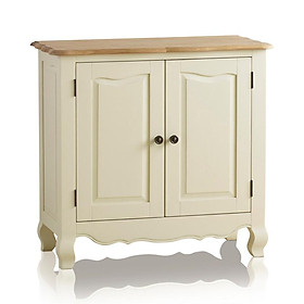 Mua Tủ Chén Thấp Bella Loại Nhỏ Gỗ Sồi Ibie DSCSSBELO - Trắng (90 x 42 cm)