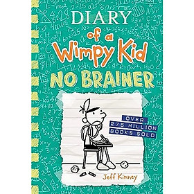 Hình ảnh Diary Of A Wimpy Kid #18: No Brainer (US Edition - Hardcover)