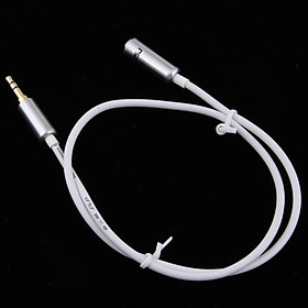 3.5mm Male to Female Auxiliary Stereo Audio Headphone Jack AUX Cable 0.5meter