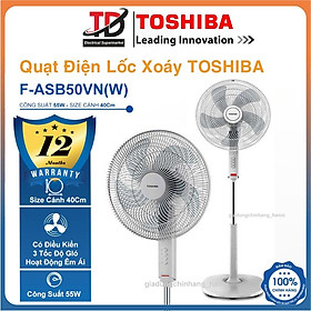 Mua Quạt Điện Lốc Xoáy TOSHIBA F-ASB50VN  5 Cánh 40Cm  Công Suất 55w  Hàng Chính Hãng