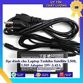 Sạc dùng cho Laptop Toshiba Satellite L500 L505 Adapter 19V-3.42A - Hàng Nhập Khẩu New Seal