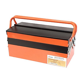 Hộp Đựng Dụng Cụ SU420-32, Hộp Đựng Đồ Nghề Đa Năng Thép Cao Cấp 3 Tầng 4 Khay - Tuổi Thọ Cao, Không Ghỉ, Không Công Vênh, Sơn Tĩnh Điện, Hạn Chế Trầy Xước, Chống Ăn Mòn - 42x20x20cm - Hàng Chính Hãng