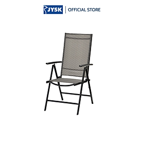Mua Ghế ngoài trời | JYSK Mellby | nhôm | đen | R55xS68xC106cm