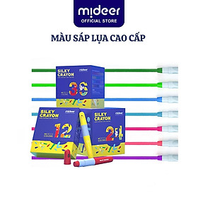 Màu sáp Lụa hữu cơ Mideer Sliky Crayon 12- 24- 36 màu - 36 màu