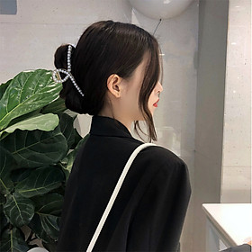 Kẹp tóc càng cua ngọc trai nhân tạo sang trọng cực đẹp kt16