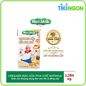 Creamer đặc Sữa pha chế NutiMilk Hộp 1,284 kg