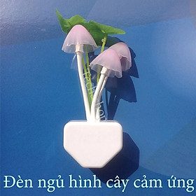 Mua Đèn ngủ thông minh hình cây nấm - đèn ngủ sáng tắt tự động - tiện lợi