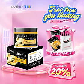 Kem Ủ Tóc Hấp Dầu Lavox Online Shopping Vitamin 120ml - Giảm Gãy Rụng Dưỡng Tóc Lamimi Chính Hãng