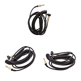 3Pieces Audio Cable For  Major II Monitor Headphone & Mic For Iphone Samsung