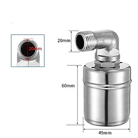 Mua Van Phao Cơ Nước Mini Tự Ngắt Khi Đầy  Điều Chỉnh Mực Nước  Chất Liệu Inox 304