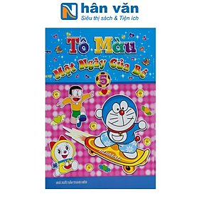 Tô màu - một ngày của bé - tập 5