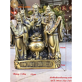 Mua Tượng Ngũ Hộ Thần Tài Bằng Đồng