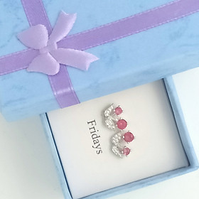 Phụ Kiện Bông Tai thời trang dễ thương sang trọng chất lượng từ kiểu dáng hình trái cherry mã s12.1