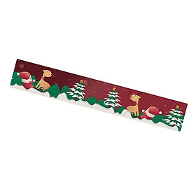 Christmas Waist Tape Line Border Sticker PVC Skirting Line Sticker