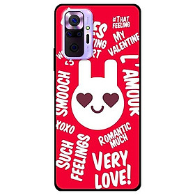 Ốp lưng dành cho Xiaomi Mi Note 10 Pro mẫu Thỏ LOVE Đỏ