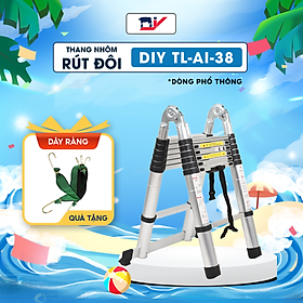 Mua Thang nhôm rút đôi DIY TL-AI-38 hàng chính hãng - Tiêu chuẩn EN131