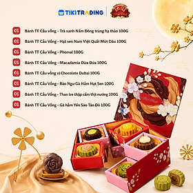 [HSD: 29.09.2026] - [Hộp 8 Bánh] Bánh Trung Thu Đại Phát - Lễ Hộp Lộc Thu 700