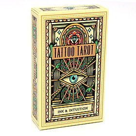 Bộ Tarot Tattoo Tarot Ink & Intuition Bài Bói New