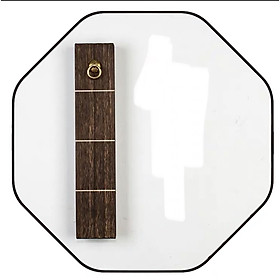 Lọ gỗ treo tường decor có gồm hoa