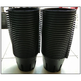 50 CHẬU NHỰA FI 14 TRỒNG LAN TRỒNG RAU ƯƠM MẦM