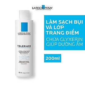 Sữa rửa mặt tẩy trang cho da quá nhạy cảm kích ứng La Roche-Posay Toleriane Dermo-Cleanser 200ml