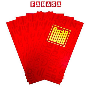 Bộ 5 Bao Lì Xì Tết Bính Ngọ 2026 - Futurebook L389 - Họ Đoàn