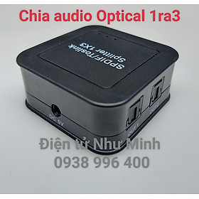 Bộ Chia âm thanh Optical 1 ra 3 - Chia SPDIF 1 to 3