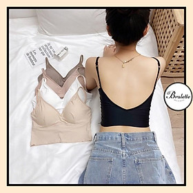Áo bra su mềm mát, chất cực xịn - Áo ngực tạo hình chữ V lưng cá tính, gợi cảm A2033