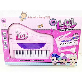Đồ chơi đàn piano có đèn nhạc cho bé hình búp bê LOL cực xinh