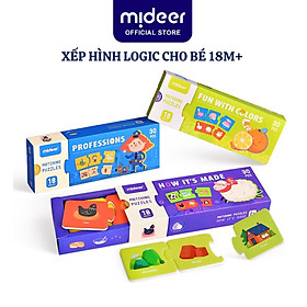 Đồ Chơi Xếp Hình Tư Duy Logic Giáo Dục Sớm Cho Bé Mideer Matching Puzzles