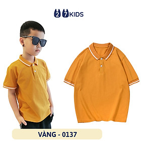 Áo Polo bé trai ngắn tay 27Kids AKL Aowkulae áo thun sơ mi cộc nam cho trẻ