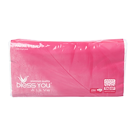 Khăn Giấy Lụa Bless You À La Vie 2 Lớp Gói 250 Tờ