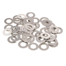 50Pcs 12mm Oil Drain Plug Crush Washer Gaskets For Toyota 90430-12027