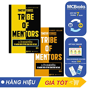 Trọn Bộ 2 Cuốn Lời Khuyên Từ Những Nhà Cố Vấn Hàng Đầu Thế Giới  Tribe Of Mentor Tập 1  Tập 2 Sách hay mỗi ngày