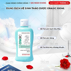Dung dịch vệ sinh Orasic (100ml) kháng khuẩn thiên nhiên