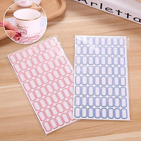 1 Tập giấy dán nhãn mác (10 tờ, 1 tờ 64 miếng dán nhỏ)
