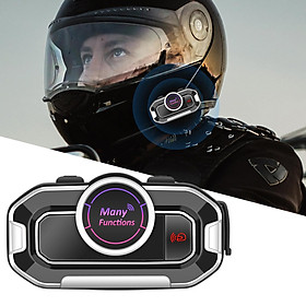 Hình ảnh Motorcycle Helmet Headset with FM Radio for Motorbike Dirt Bike Off Road