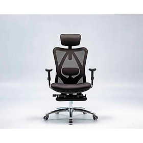 Mua Ghế công thái học SIHOO-M18-028 Black (Có kê chân)